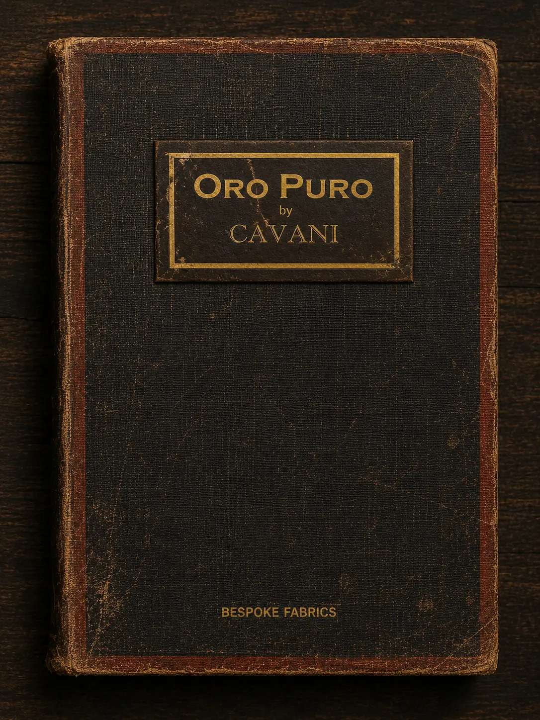 Oro Puro collection book by Cavani
